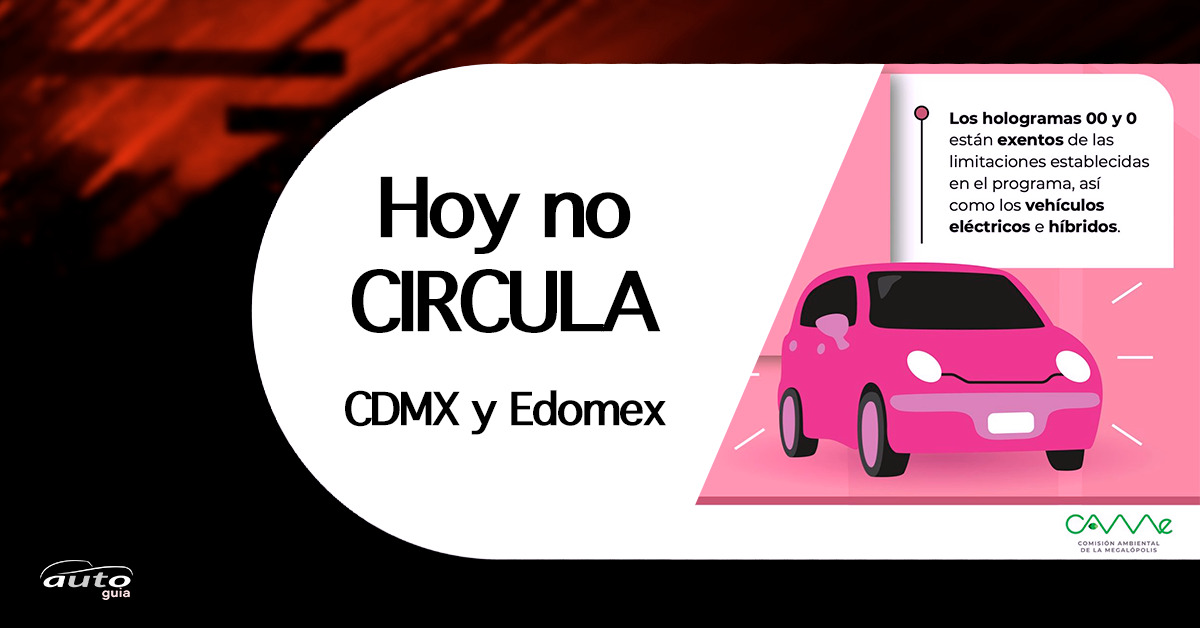 Hoy NO Circula Martes 20 de Septiembre: ¡CDMX y Edomex!